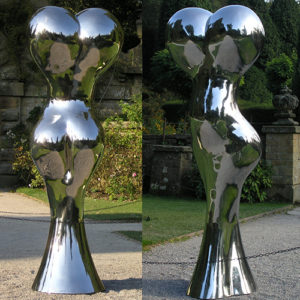 Stainless steel art sculpture