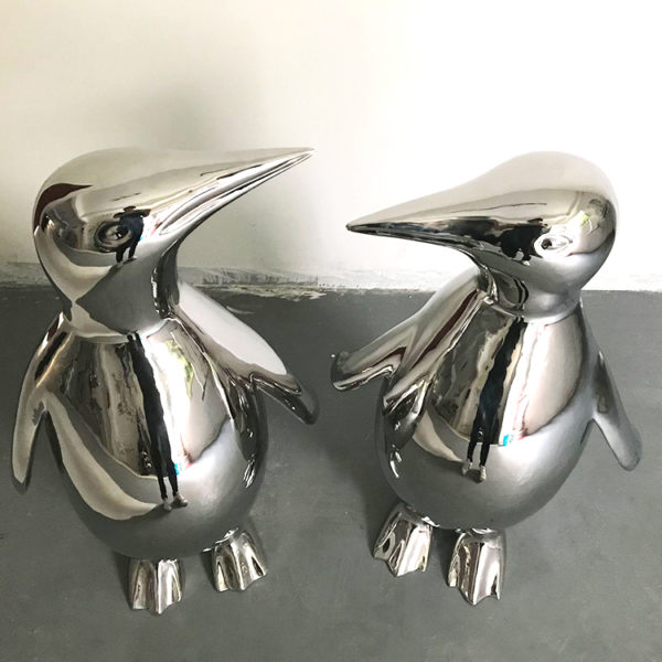 Penguin sculpture