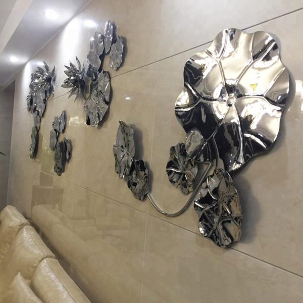 The-simple-lotus-stainless-steel-sculpture