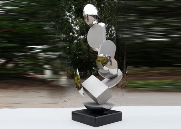 modern_stainless_steel_sculpture_highly_polished_for_pool_decoration modern_stainless_steel_sculpture_highly_polished_for_pool_decoration