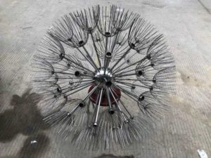 Stainless steel dandelion lighting