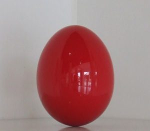 Big Large Red Egg Yard statuary