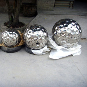 Stainless Steel Golf Ball