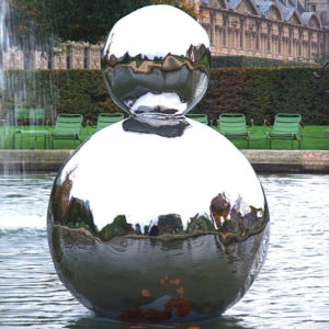 Stainless Steel Large Decorative Garden Metal Ball