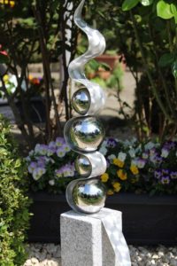 Sculpture Fantasia stainless Steel balls